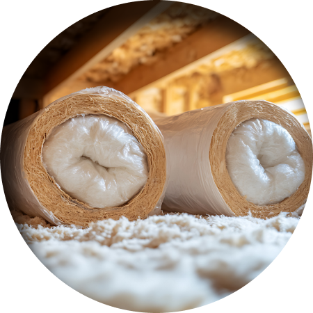 attic insulation company service icon